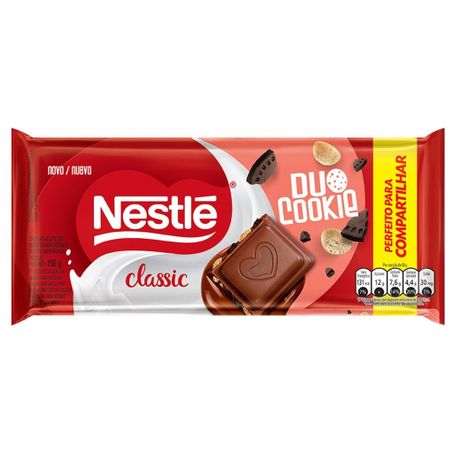 Choc nestle 150g classic duo cookie