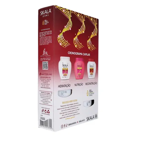 Kit Shampoo + Condicionador Skala Fios Renovados  Caixa com 2un - 650ml 360-13