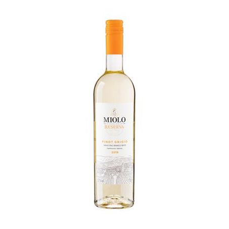 Vinho miolo reserva fino branco seco pinot grigio 750ml