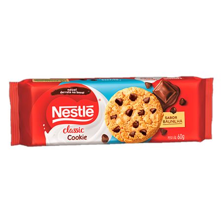 Cookies nestlé classic baunilha 60g