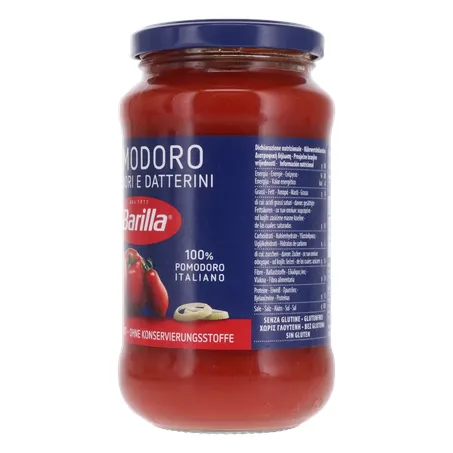 MOLHO TOMATE BARILLA POMODORO E DATTERINI 400G 360-6