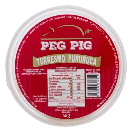 Peg Pig Torresmo Pote 45G 360-1