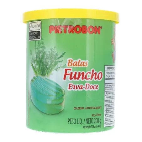 Balas Funcho Erva Doce Pietrobon Pote 200gr 360-14