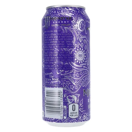 Energético Monster Ultra Violet Sem Açúcar 473Ml 360-25