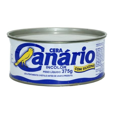 Cera Pasta Canario 375g Incolor