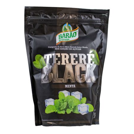ERVA-MATE PARA TERERE BLACK SABOR MENTA 500G BARÃO