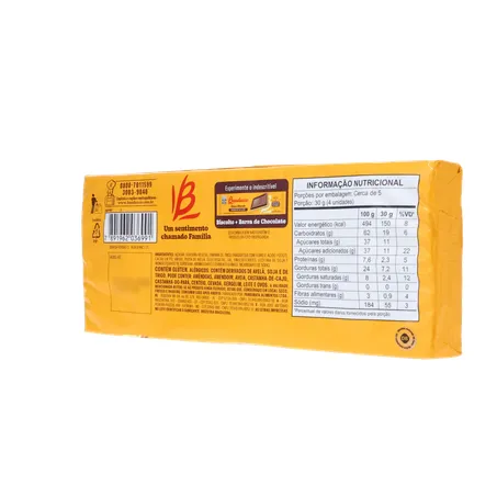 Biscoito Wafer Bauducco Chocolate Avelã 140g 360-22