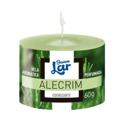 Vela Perfumada Suavelar Alecrim 60g 
 
