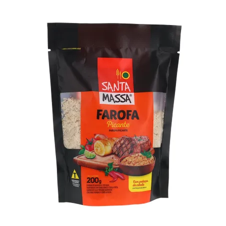 FAROFA SANTA MASSA PICANTE 200G 360-35