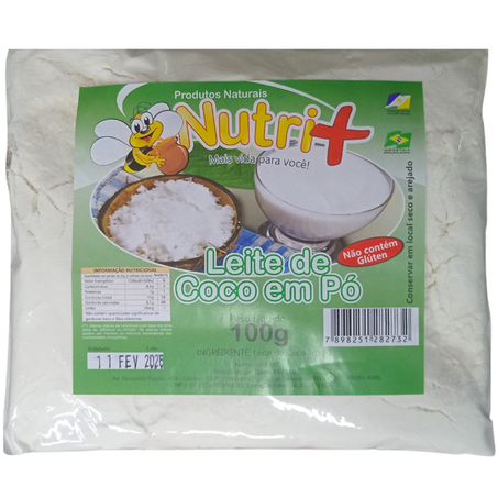 LEITE DE COCO EM PO 100G NUTRI MAIS