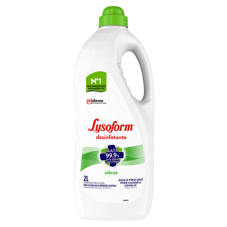 Desinfetante Citrus Lysoform 2L