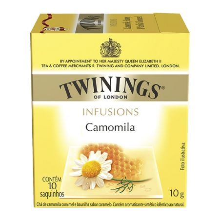 CHA TWININGS 10GR CAMOMILA