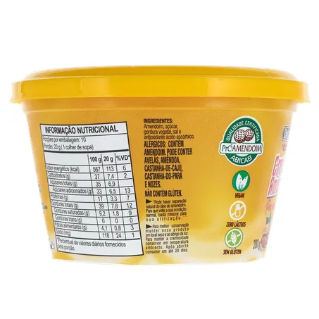Creme de Amendoim DaColônia Paçoca 200g 360-25