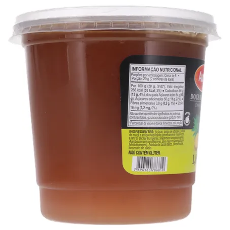 Doce de fruta aurea abacaxi e maça pote 360-28