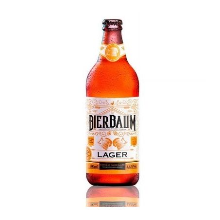 CERVEJA LAGER BIERBAUM 600ML