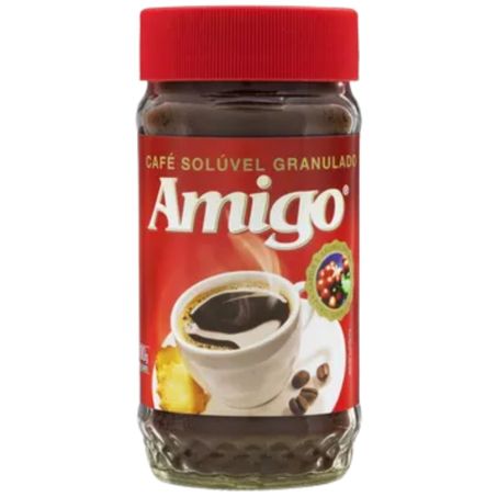 Cafe vidro granulado amigo 200g soluvel