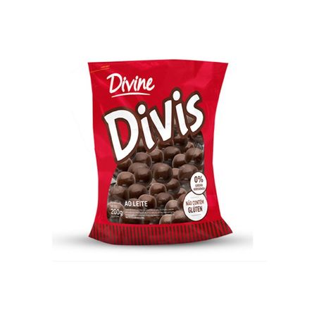 Chocolate divis ao leite 200g