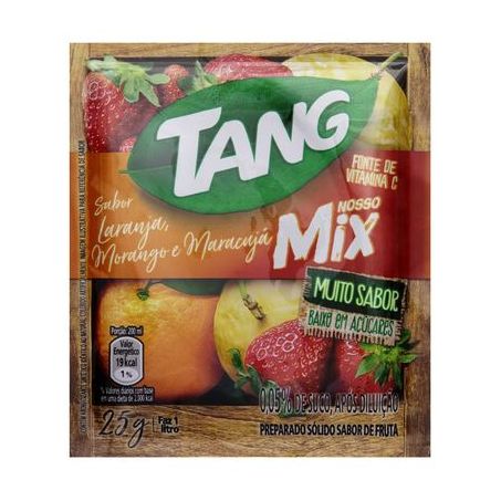 Refresco laranja/morango/maracujá tang 25g