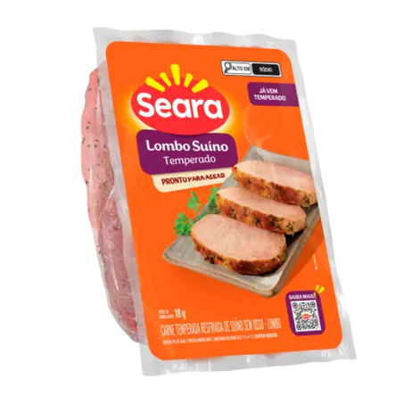 Lombo Suíno Temperado Seara Resf Kg