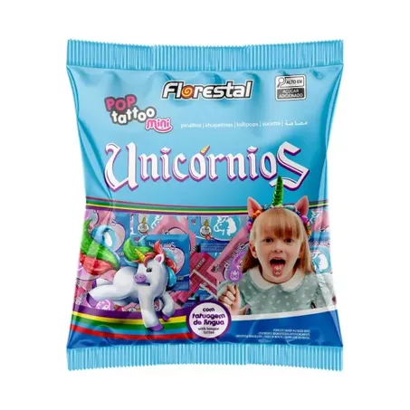 Pirulito boavist unicornios 200g