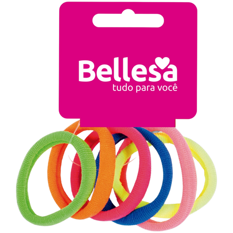 Elastico p/cabelo bellesa color r0742-b
