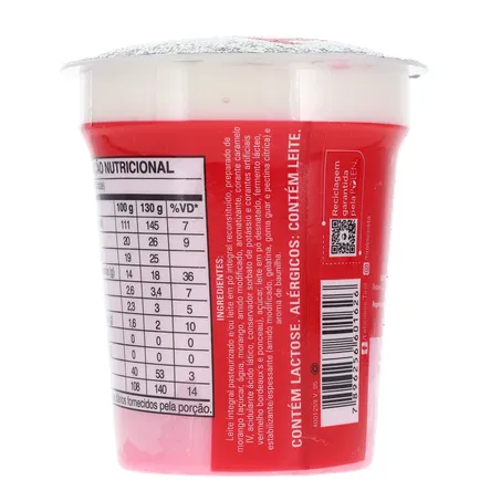 Iogurte Integral Tirol Bicamadas Baunilha e Morango Pote 130gr 360-17