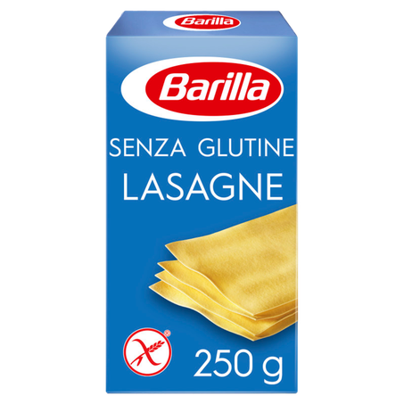 MASSA PARA LASANHA BARILLA SEM GLUTEN CAIXA 250G