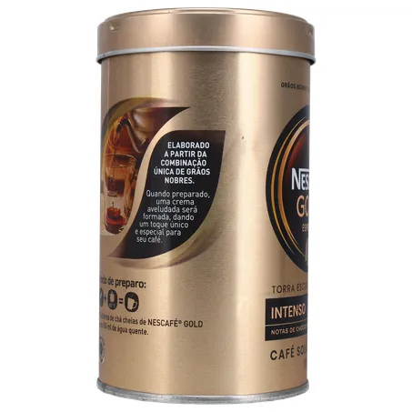 Café Nescafé Gold Espresso Intensidade 9 Lata 100G 360-28