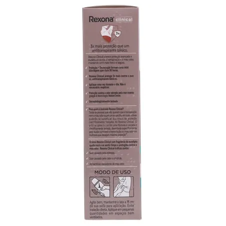 Desodorante aerosol rexona clinical refresh 91g 360-27