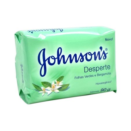 SABONETE JOHNSONS DESPERTE FOL.VERDES E BERGAMOTA