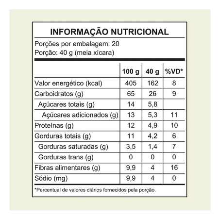 Granola Mãe Terra Banana e Cacau 800G 360-5