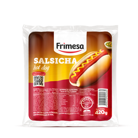 Salsicha frimesa hot-dog 420g