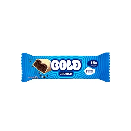 Barra Bold Crunch Cookies Cream 50g