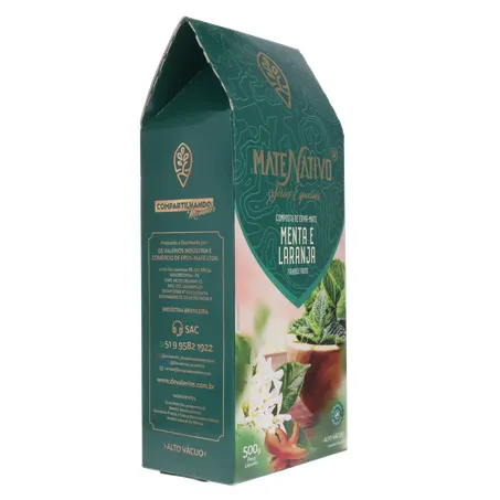 ERVA MATE DE VALERIOS COMPOSTA MENTA E LARANJA 500G 360-31
