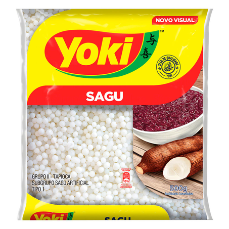 Sagu Yoki Perola Pacote 500G