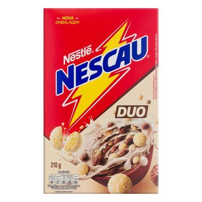 Cereal matinal duo nescau nestlé 210g