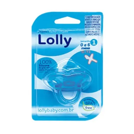 Chupeta lolly 100% silicone ortod. tm 1