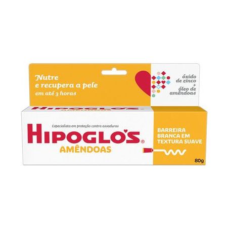 POMADA HIPOGLOS AMENDOAS 80 G                     