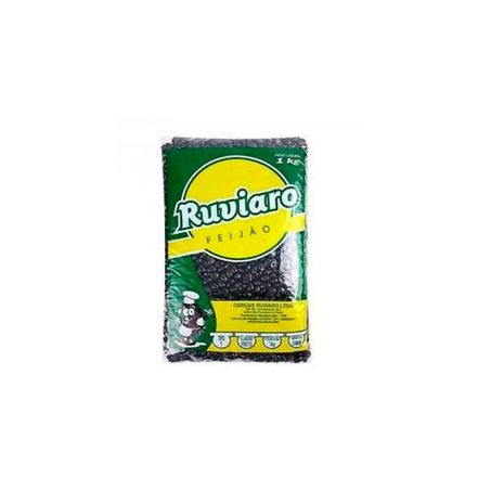 FEIJAO RUVIARO 1KG PRETO