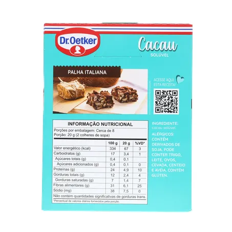CACAU PÓ DR OETKER CAIXA 150G 360-18