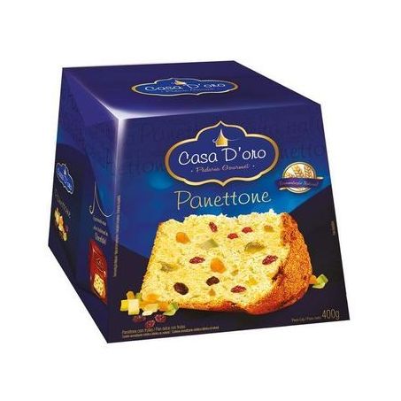 Panettone casa doro frutas 400g
