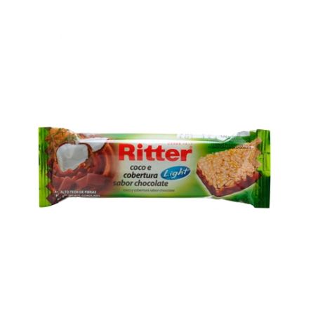 Cereal bar.ritter light 20gr coc.cho.