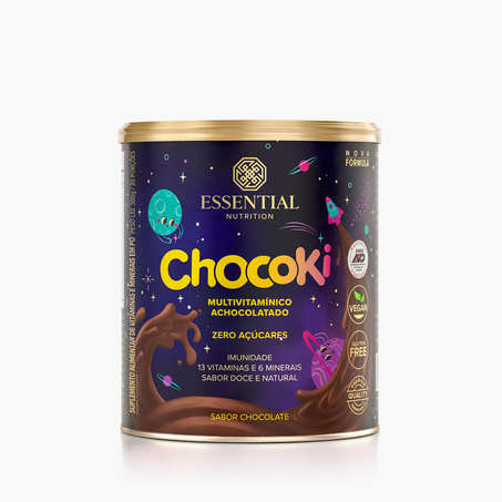 Multivitaminico Essential Chocoki Chocolate 300g