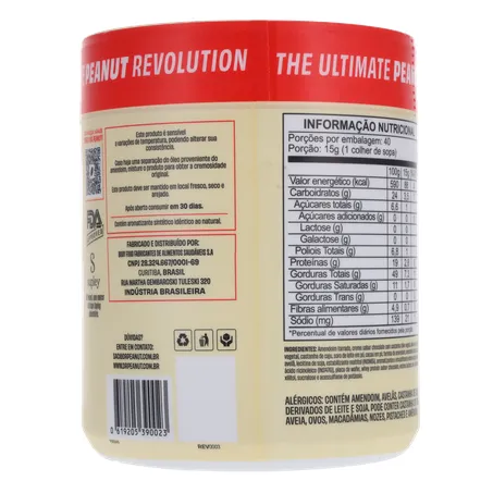 Pasta de Amendoim Dr Penaut Bueníssimo 600g 360-17