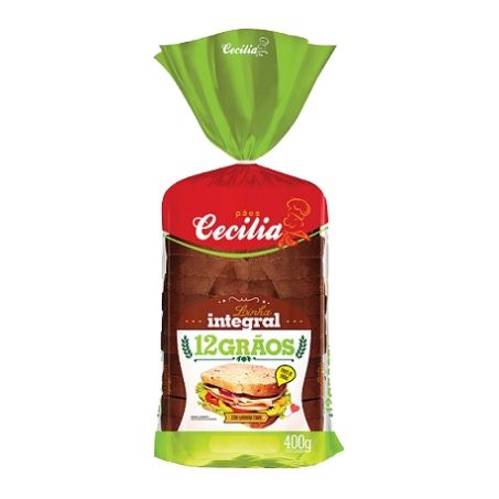 PAO CECILIA 400G MULTI GRAOS
