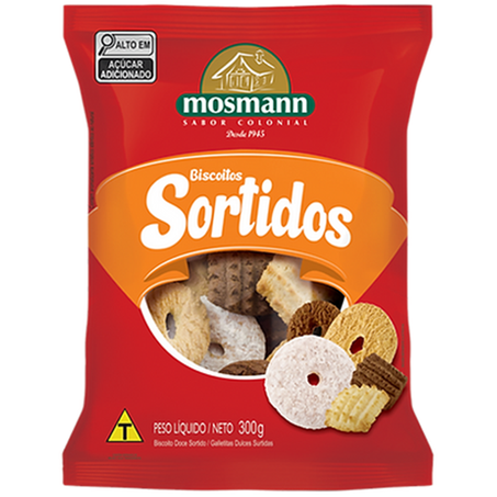 BISCOITO MOSMANN SORTIDOS 300G