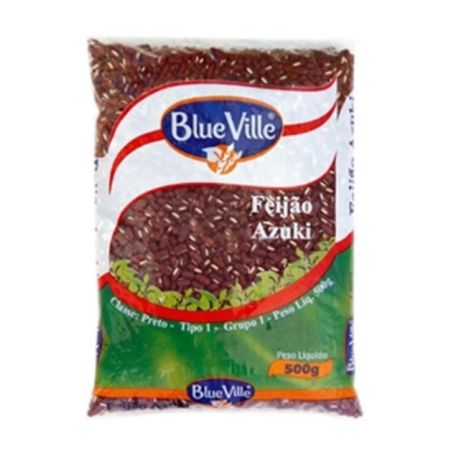 Feijão azuki Blue Ville 500g