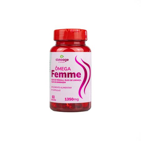 ÔMEGA FEMME 1350MG 60CAPSULAS CLINOAGE
