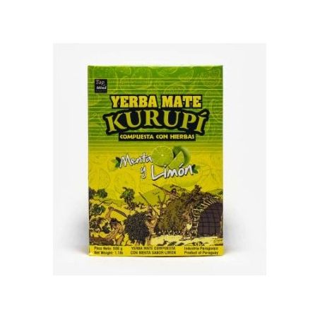 Erva mate kurupi 500g menta y limon