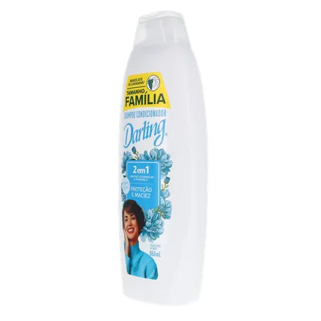 Shampoo 2 em 1 Original Darling Frasco 650ml Tamanho Família 360-4